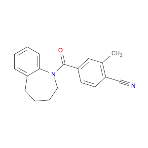 2-Methyl-4-(2,3,4,5-tetrahydro-1H-benzo[b]azepine-1-carbonyl)benzonitrile