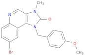 8-Bromo-1-(4-methoxybenzyl)-3-methyl-1H-imidazo[4,5-c]quinolin-2(3H)-one
