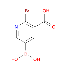 5-borono-2-bromonicotinicacid