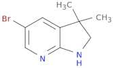 5-Bromo-3,3-dimethyl-2,3-dihydro-1H-pyrrolo[2,3-b]pyridine