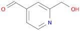 2-(hydroxymethyl)-4-Pyridinecarboxaldehyde