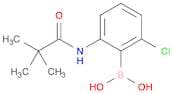 2-(Tert-Butylcarbonylamino)-6-Chlorophenylboronic Acid