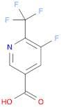 5-Fluoro-6-(trifluoromethyl)-3-pyridinecarboxylic acid