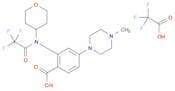 4-(4-Methyl-1-piperazinyl)-2-[(4-tetrahydropyranyl)(2,2,2-trifluoroacetyl)amino]benzoicAcidTrifluo…