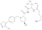 (4R)-N-(5-amino-1-oxopentyl)-3-methyl-L-valyl-4-hydroxy-N-[[4-(4-methyl-5-thiazolyl)phenyl]methyl]…