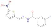 3-Fluoro-N'-((5-nitrothiophen-2-yl)methylene)benzohydrazide