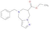 ethyl 5-benzyl-5,6,7,8-tetrahydro-4H-pyrazolo[1,5-a][1,4]diazepine-7-carboxylate