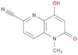 8-Hydroxy-5-methyl-6-oxo-5,6-dihydro-1,5-naphthyridine-2-carbonitrile