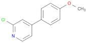 2-CHLORO-4-(4-METHOXYPHENYL)PYRIDINE