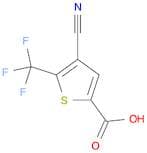 4-Cyano-5-(trifluoromethyl)thiophene-2-carboxylic acid