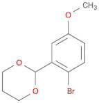 2-(2-bromo-5-methoxyphenyl)-1,3-dioxane
