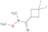 3,3-difluoro-N-methoxy-N-methylcyclobutanecarboxamide