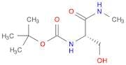 tert-Butyl (S)-(3-hydroxy-1-(methylamino)-1-oxopropan-2-yl)carbamate