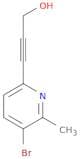 3-(5-Bromo-6-methylpyridin-2-yl)prop-2-yn-1-ol