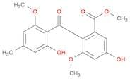 Methyl 5-hydroxy-2-(2-hydroxy-6-methoxy-4-methylbenzoyl)-3-methoxybenzoate
