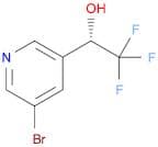 (S)-1-(5-Bromopyridin-3-yl)-2,2,2-trifluoroethan-1-ol
