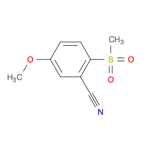 5-Methoxy-2-(methylsulfonyl)benzonitrile