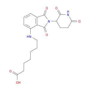 7-((2-(2,6-Dioxopiperidin-3-yl)-1,3-dioxoisoindolin-4-yl)amino)heptanoic acid
