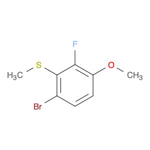 1-Bromo-3-fluoro-4-methoxy-2-methylsulfanyl-benzene