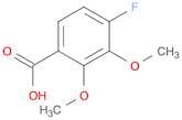 4-Fluoro-2,3-dimethoxy-benzoicacid