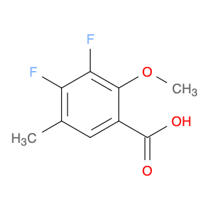 3,4-Difluoro-2-methoxy-5-methylbenzoicacid