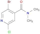 5-Bromo-2-chloro-N,N-dimethylpyridine-4-carboxamide