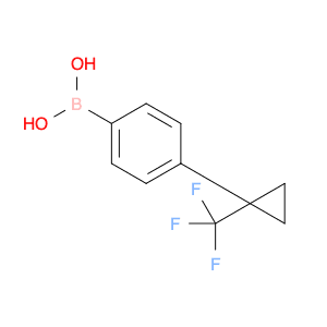 [4-[1-(trifluoromethyl)cyclopropyl]phenyl]boronicacid