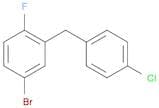 4-Bromo-2-[(4-chlorophenyl)methyl]-1-fluoro-benzene