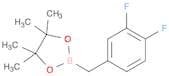 2-[(3,4-Difluorophenyl)methyl]-4,4,5,5-tetramethyl-1,3,2-dioxaborolane