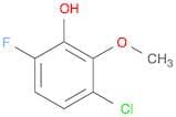 3-Chloro-6-fluoro-2-methoxyphenol