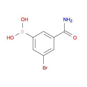 (3-bromo-5-carbamoylphenyl)boronicacid