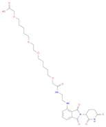 Pomalidomide-C2-amido-(C1-O-C5-O-C1)2-COOH