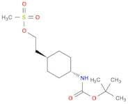 trans-2-[4-[(N-tert-Butoxycarbonyl)amino]cyclohexyl]ethyl methanesulfonate