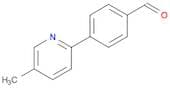 4-(5-Methylpyridin-2-yl)benzaldehyde