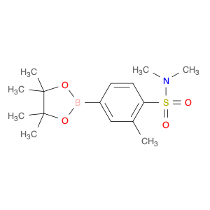 Benzenesulfonamide, N,N,2-trimethyl-4-(4,4,5,5-tetramethyl-1,3,2-dioxaborolan-2-yl)-
