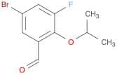 5-Bromo-3-fluoro-2-(propan-2-yloxy)benzaldehyde
