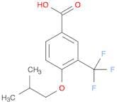 4-Isobutoxy-3-trifluoromethyl-benzoic acid