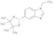 1-Ethyl-5-(4,4,5,5-tetramethyl-1,3,2-dioxaborolan-2-yl)-1H-benzo[d]imidazole