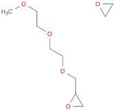 Oxirane, 2-[[2-(2-methoxyethoxy)ethoxy]methyl]-, polymer with oxirane