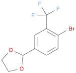 1,3-Dioxolane, 2-[4-bromo-3-(trifluoromethyl)phenyl]-