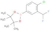 1,3,2-Dioxaborolane, 2-[4-chloro-3-(difluoromethyl)phenyl]-4,4,5,5-tetramethyl-
