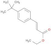 2-Propenoic acid, 3-[4-(1,1-dimethylethyl)phenyl]-, ethyl ester, (2E)-