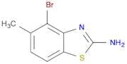 2-Benzothiazolamine, 4-bromo-5-methyl-