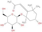 3-Buten-2-one, 4-[(2R,4S)-2-(β-D-glucopyranosyloxy)-4-hydroxy-2,6,6-trimethylcyclohexylidene]-, (3…