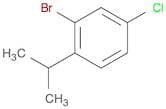 Benzene, 2-bromo-4-chloro-1-(1-methylethyl)-