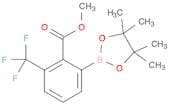 Benzoic acid, 2-(4,4,5,5-tetramethyl-1,3,2-dioxaborolan-2-yl)-6-(trifluoromethyl)-, methyl ester