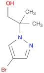 2-(4-bromo-1H-pyrazol-1-yl)-2-methylpropan-1-ol