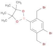 1,3,2-Dioxaborolane, 2-[4-bromo-2,5-bis(bromomethyl)phenyl]-4,4,5,5-tetramethyl-