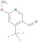 3-Pyridinecarboxaldehyde, 6-methoxy-4-(trifluoromethyl)-