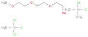 Ethanol, 2-[2-(2-methoxyethoxy)ethoxy]-, hydrolysis products with dichlorodimethylsilane and trich…
